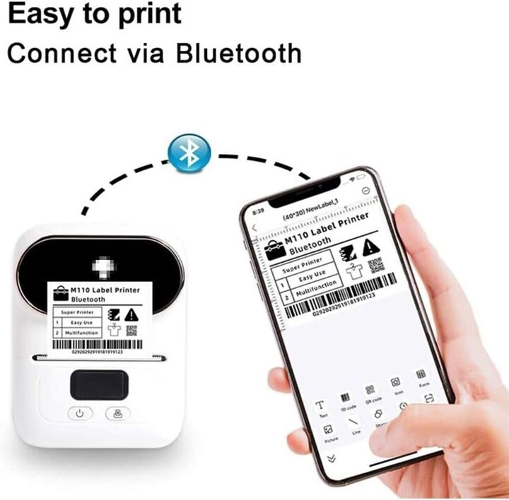 Label Maker - thermal printing 20-50mm