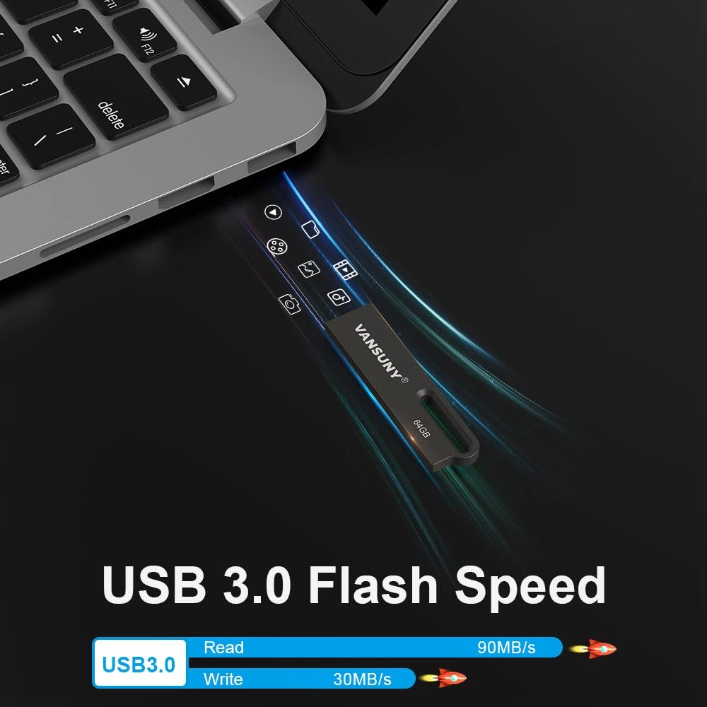 Metal Flash Drive - USB 3.0 64GB