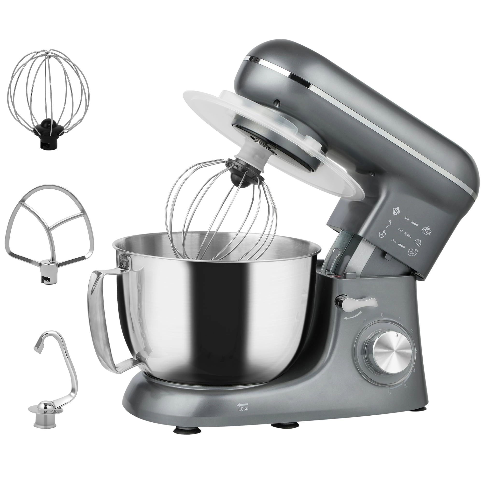Sold by MHSTAR Stand Mixer - 4.5L 1300W