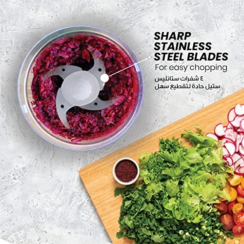 Electric Food Chopper - 600 ml