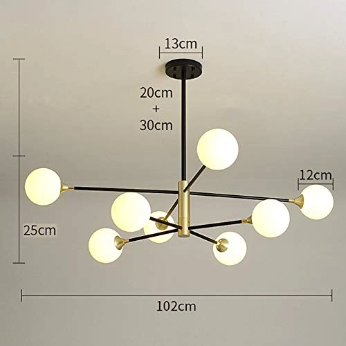 Magic Bean Molecule Chandelier