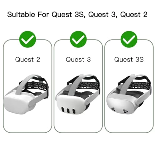 Head Strap Pad - Quest 3 Quest 3S Quest 2 TPU