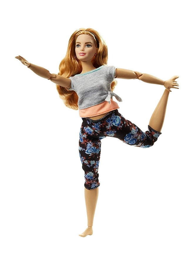 Barbie Made to Move Doll - Multi-Colour 22 joints Ages 3+