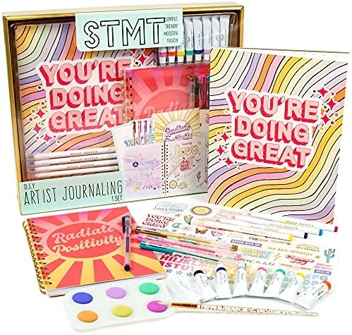 STMT D. I. Y. Artist Stationery Set - over 20 pieces watercolor