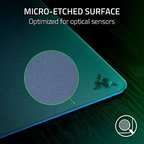 Atlas Tempered Glass Gaming Mouse Pad