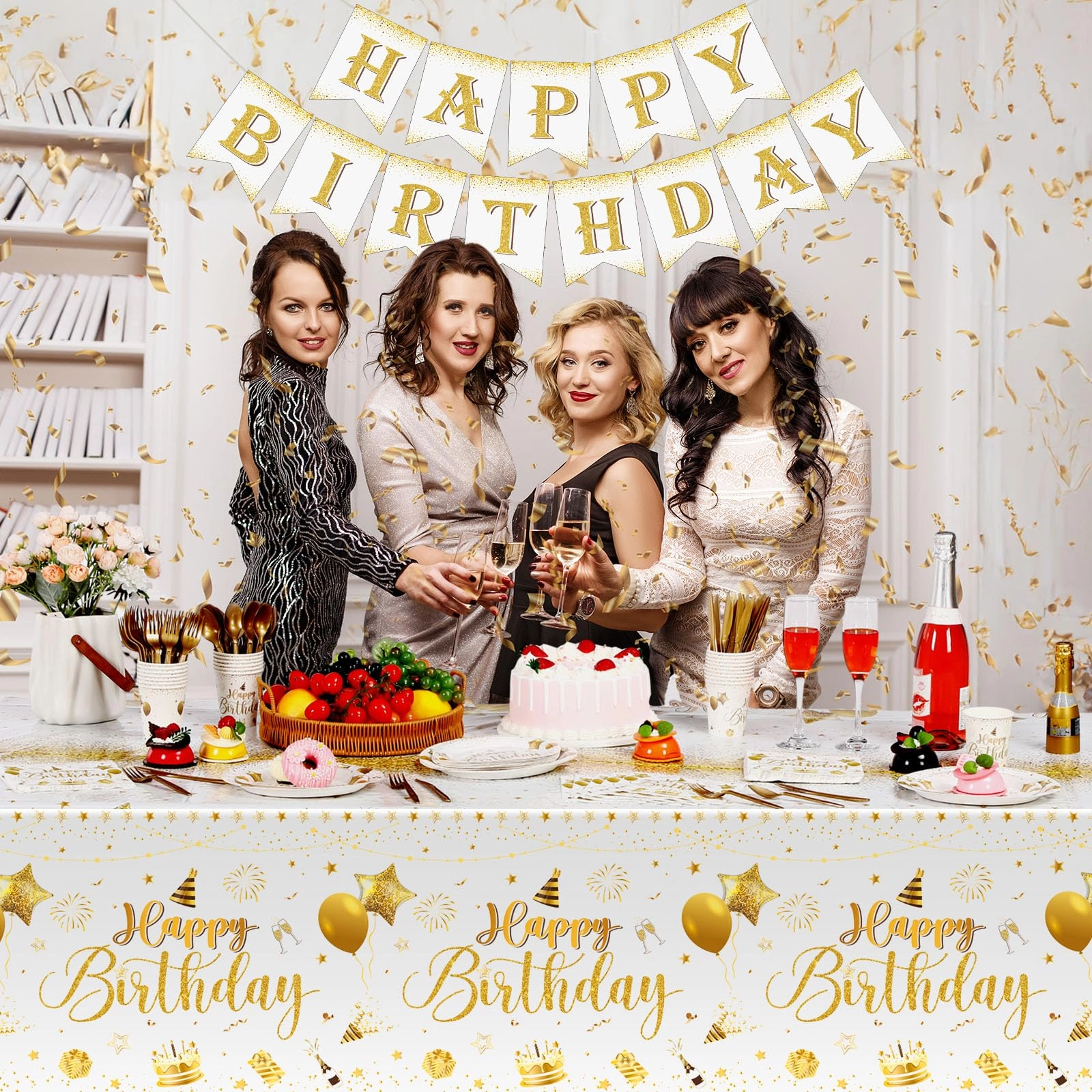 171 Pcs Happy Birthday Party Supplies