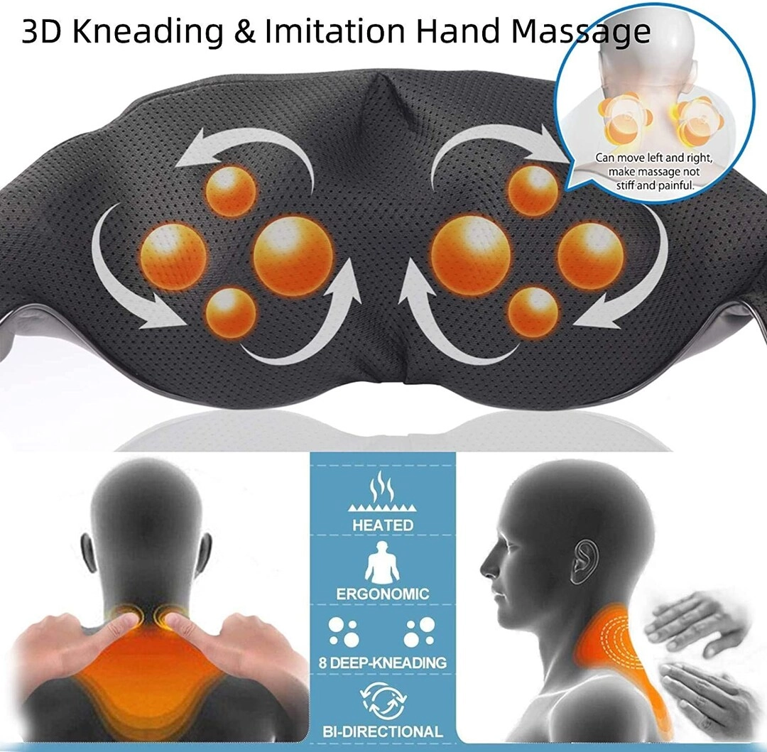 Shiatsu Massager - Back Neck With Heat