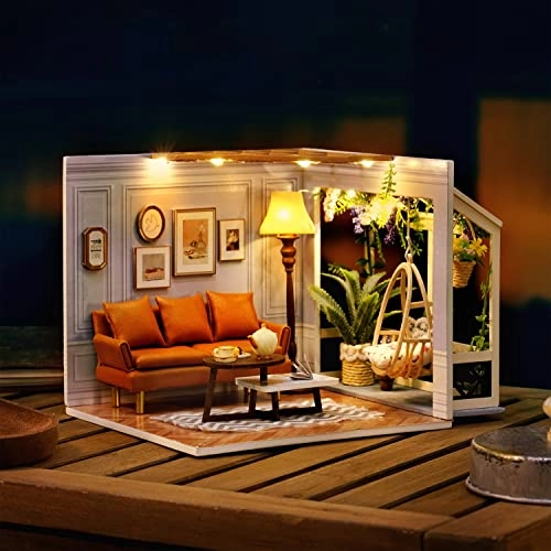 DIY Miniature Dollhouse Kit - Warm Moment 1:24