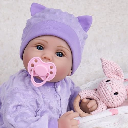 Reborn Baby Doll - 18 Inches Silicone Ages 3+