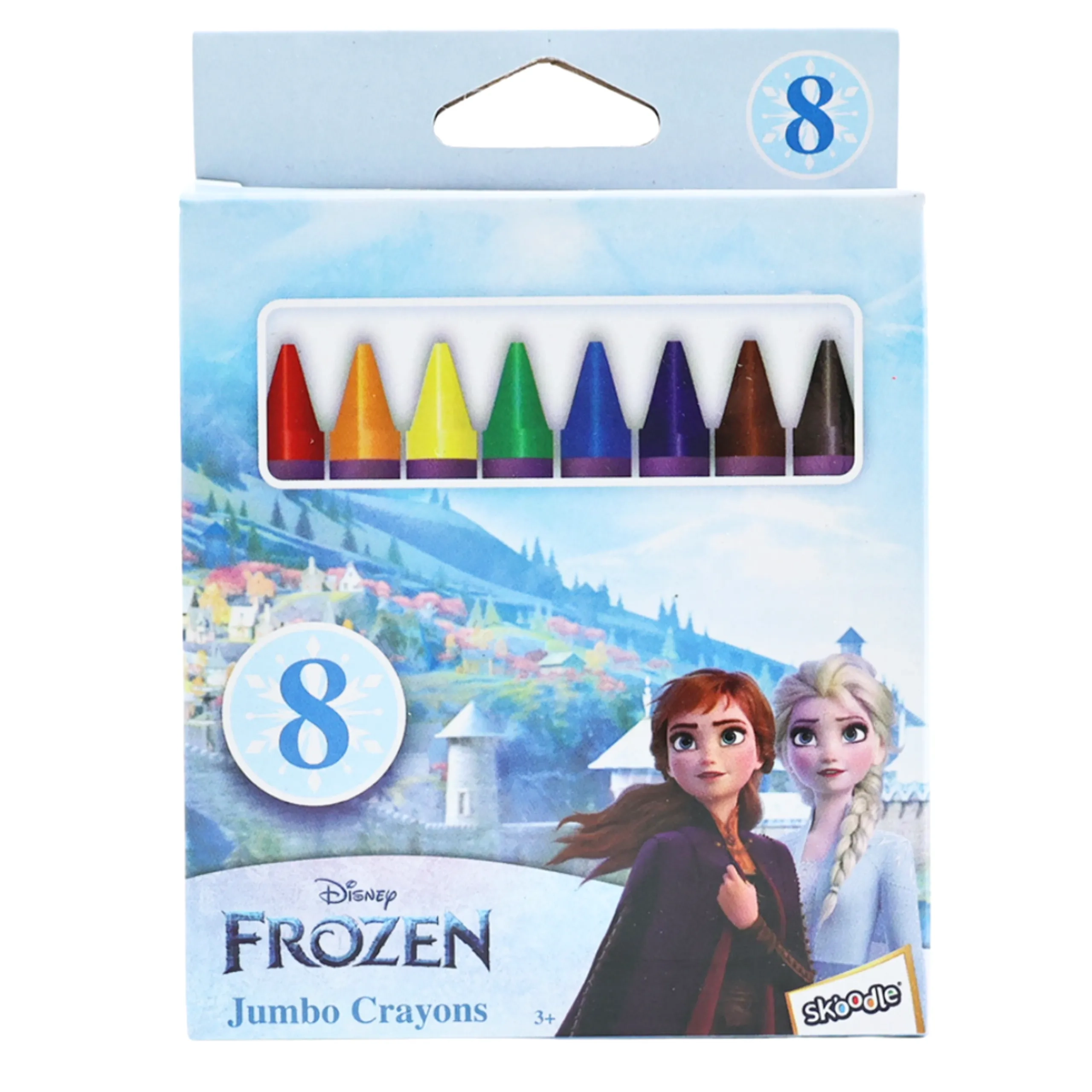 Mickey Jumbo Crayons - 8pcs