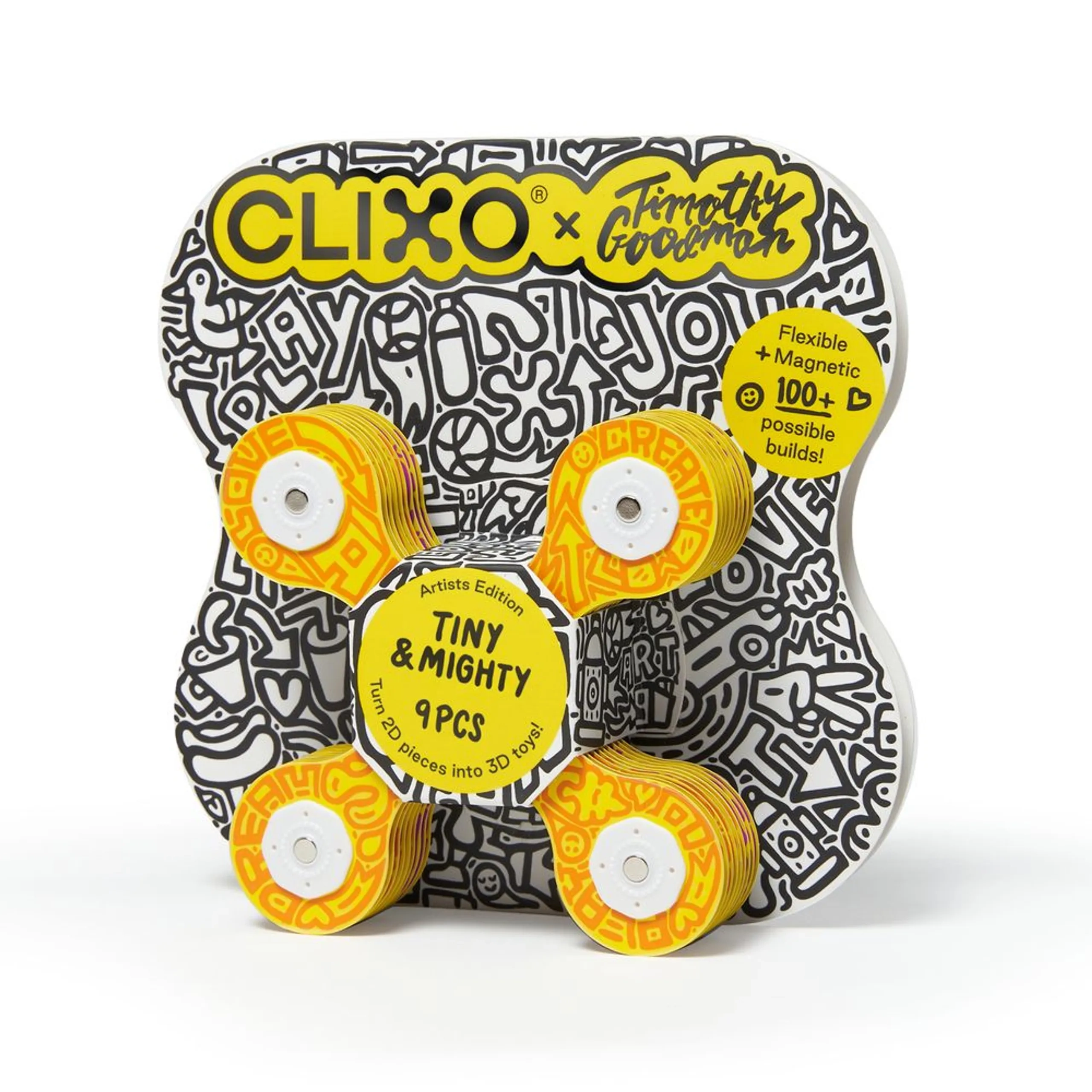 Clixo Tiny & Mighty Artist Edition - Timothy Goodman 9 pcs