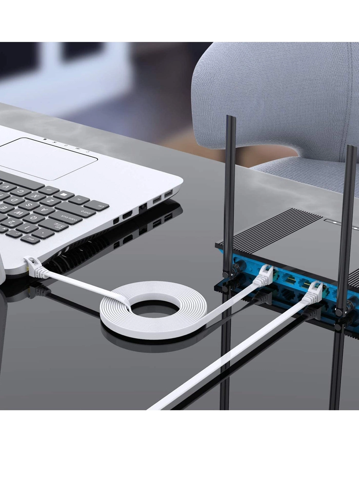 Cat 8 Ethernet Cable - 25 ft