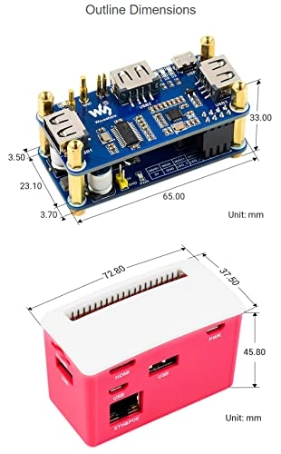 PoE-ETH-USB-HUB-BOX - 5V 2.5A DC out 37V ~ 57V DC in IEEE 802.3af-compliant PoE 10M / 100M