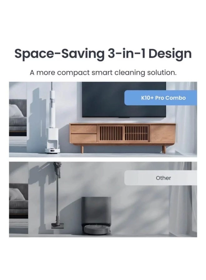 K10+ Pro Combo - Dual Dust Collection Station Cordless Vacuum