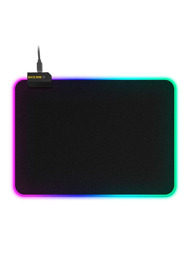 Rock Pow PRGBPad2 Microfiber RGB Gaming Mouse Pad