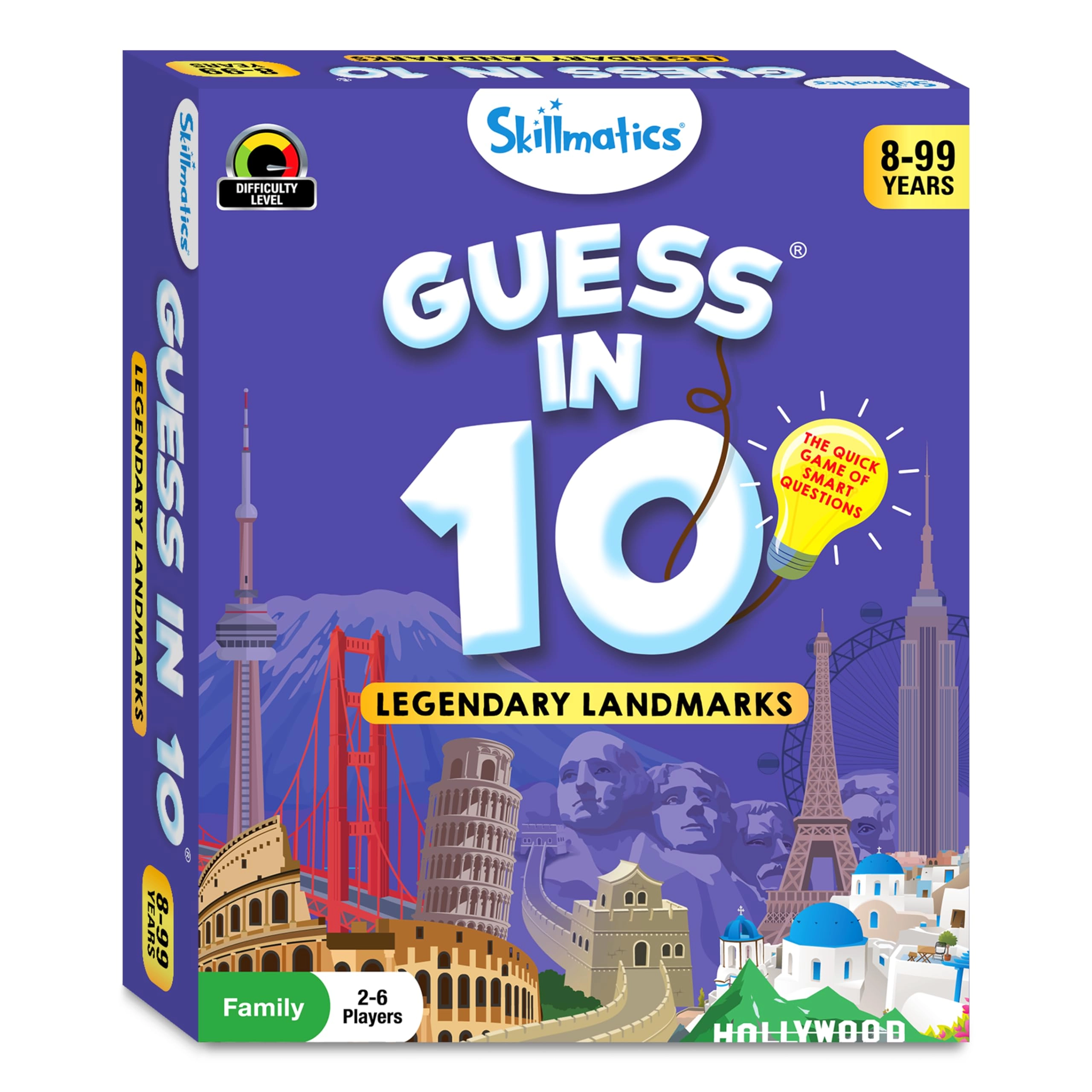Guess in 10 Legendary Landmarks - Card Game