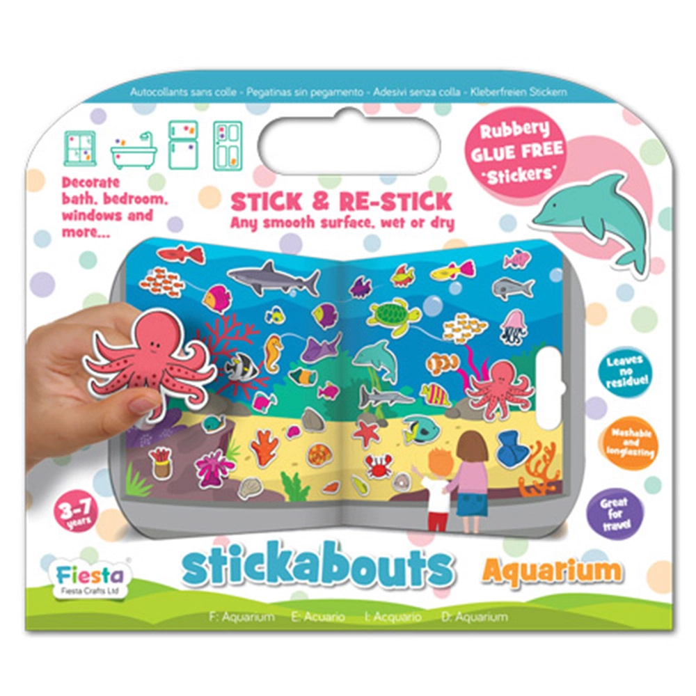 Aquarium Reusable Sticker Pad