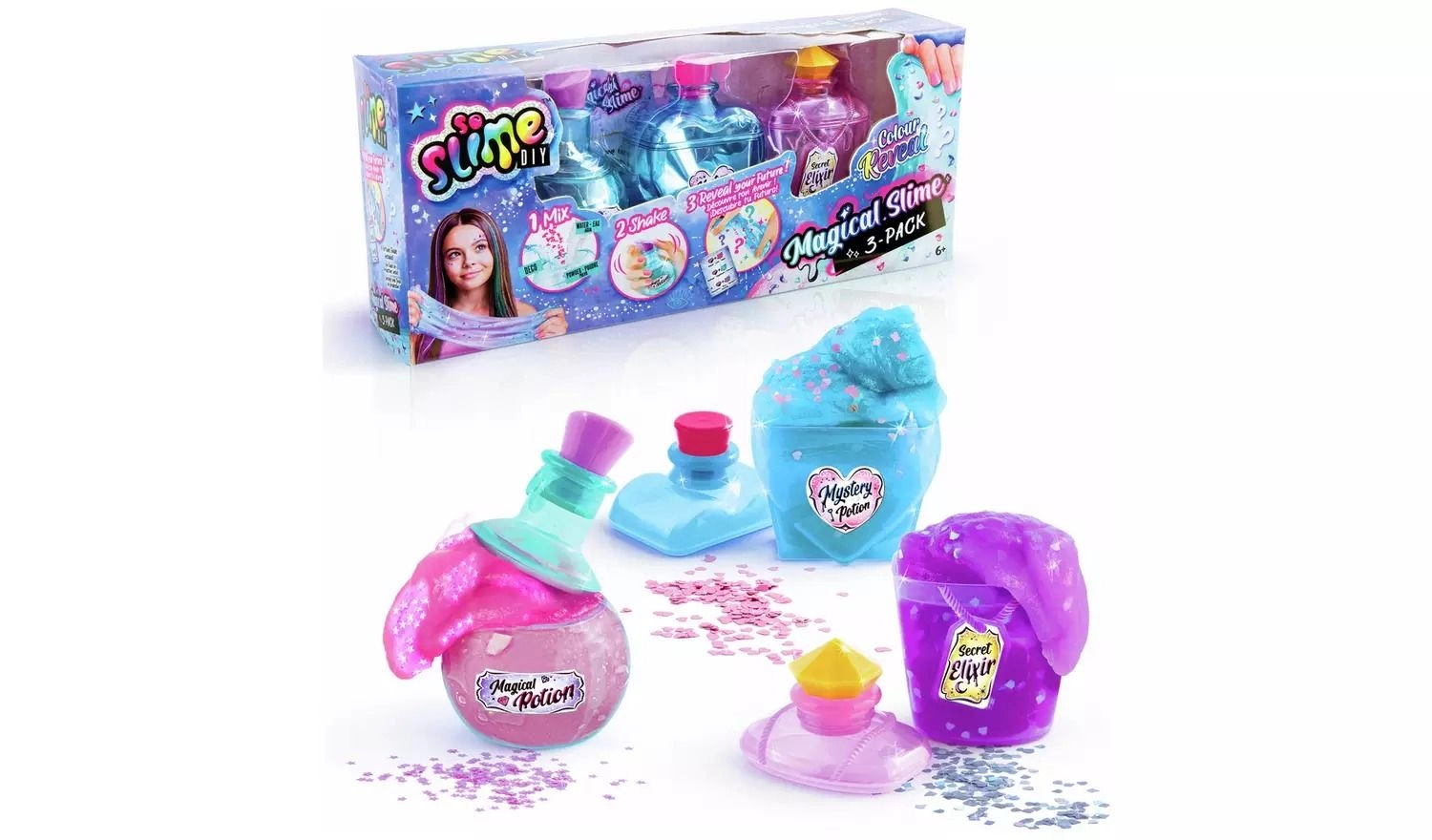 Canal Toys Slimelicious - Slime creation kit 3 pcs