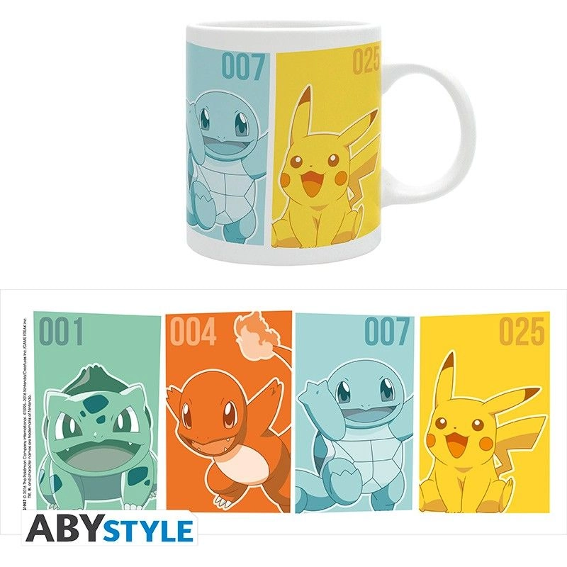 Pokemon Starters Subli Mug - 320 ml