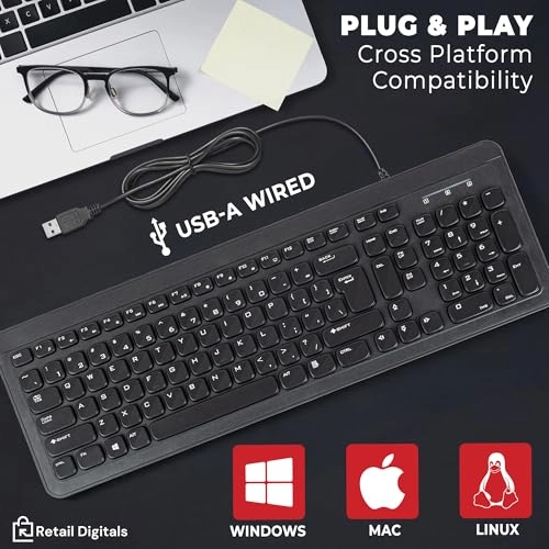 RDK51 - QWERTY Wired