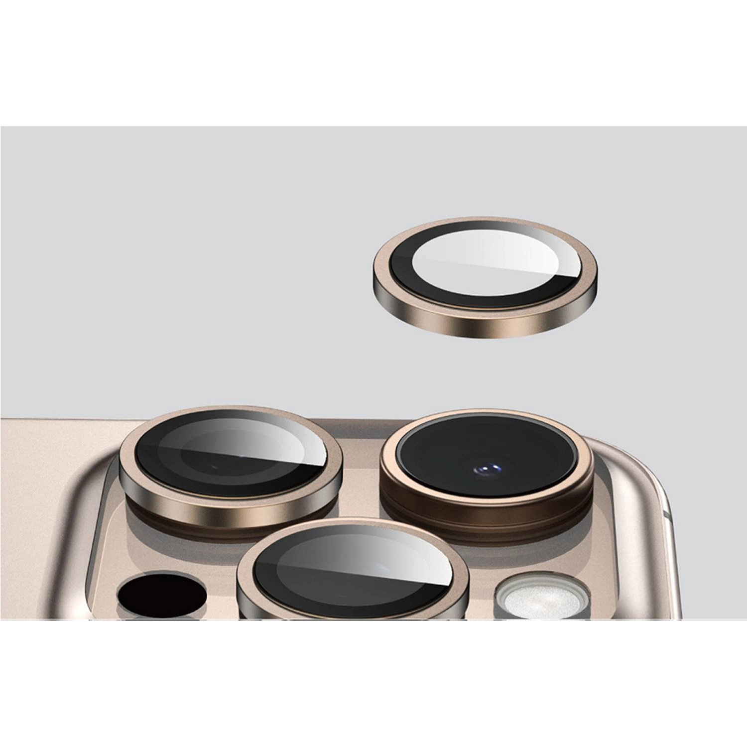 HD Tempered Glass Camera Lens Protector for iPhone 16 Pro / iPhone 16 Pro Max