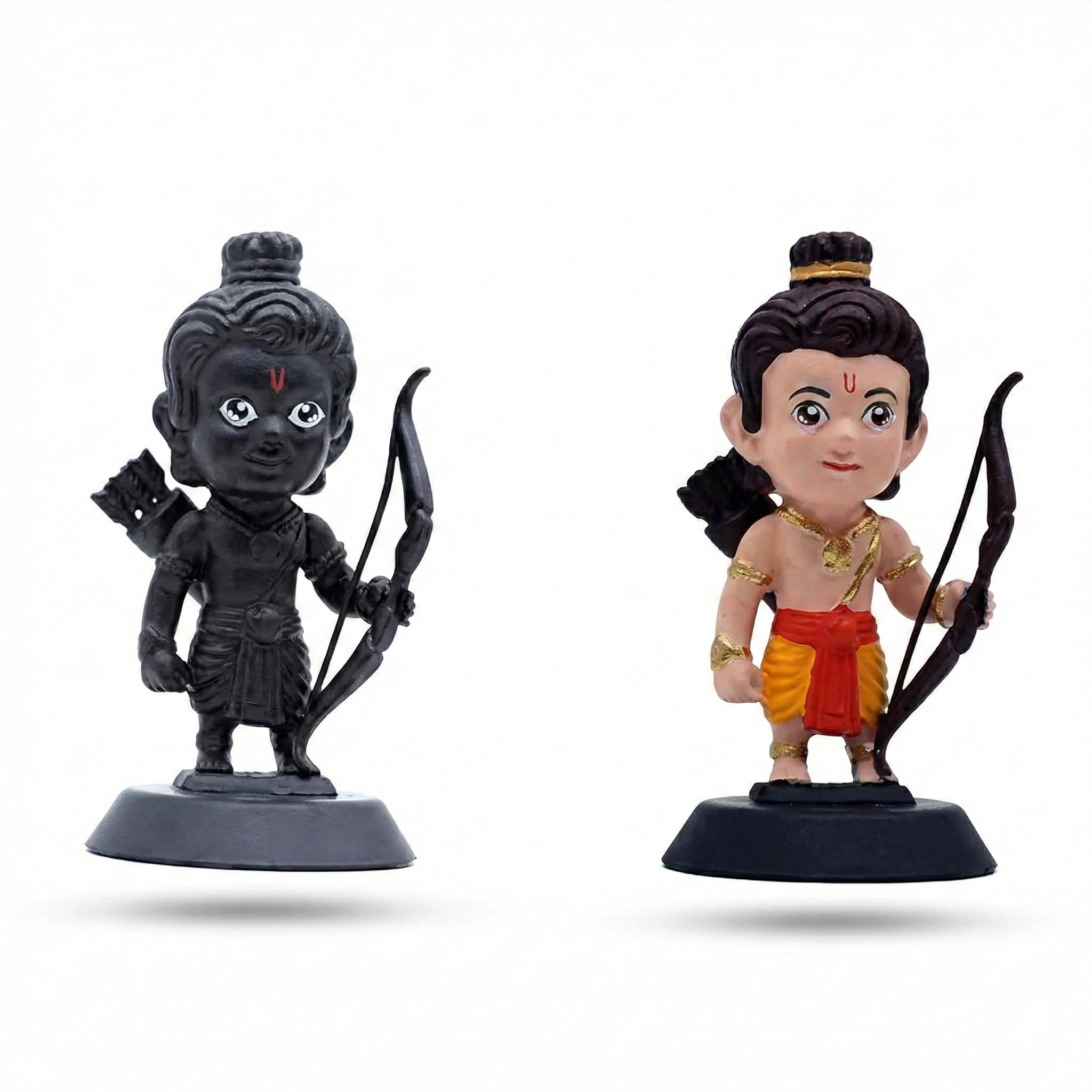 Jyotshika Ram Lalla Idol - Black & Multicolor Pack