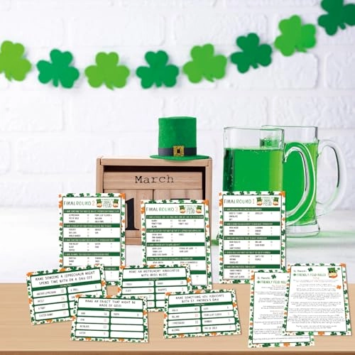 St. Patrick's Day Friendly Feud Game - Adult