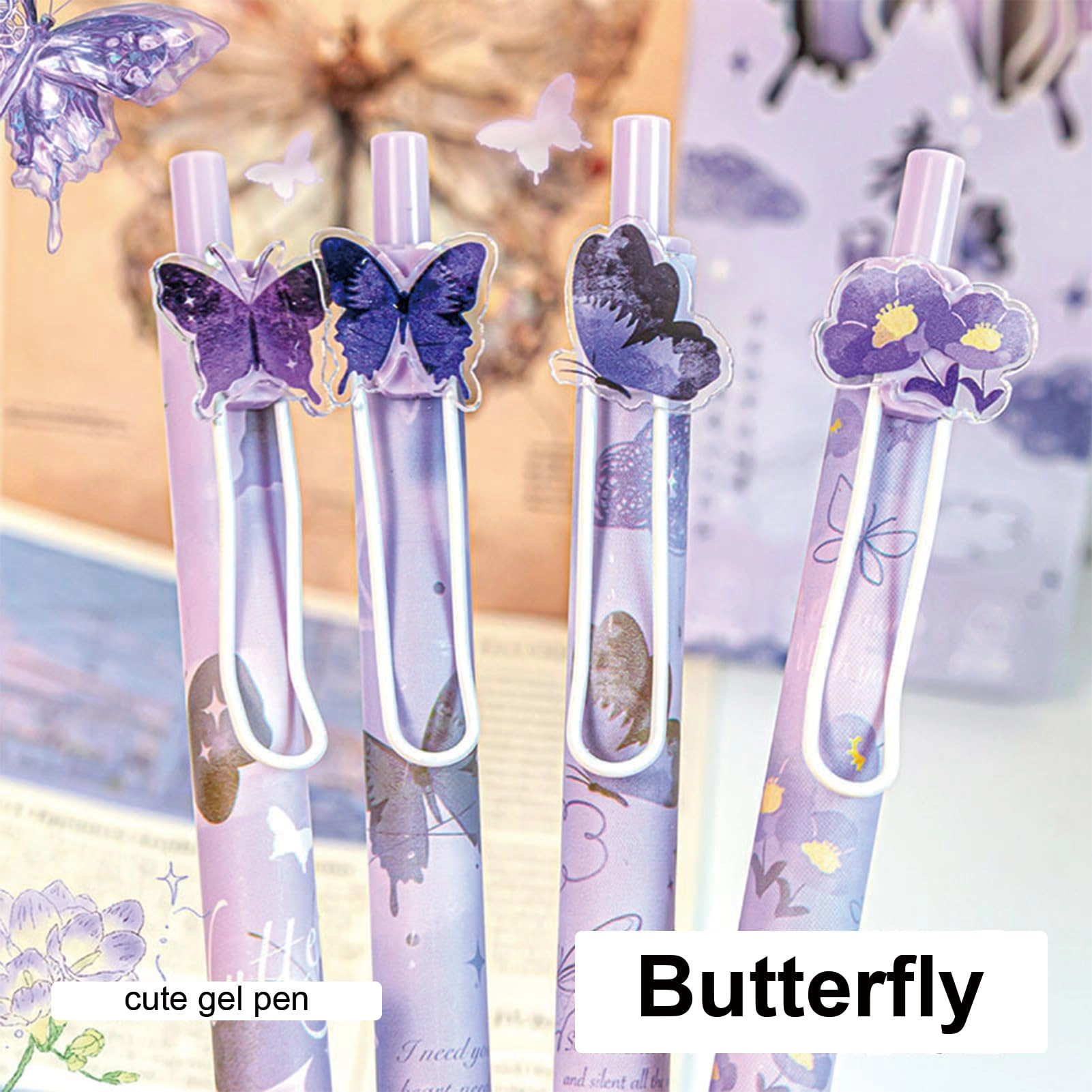 Gel Pens - 4 pieces 0.5mm
