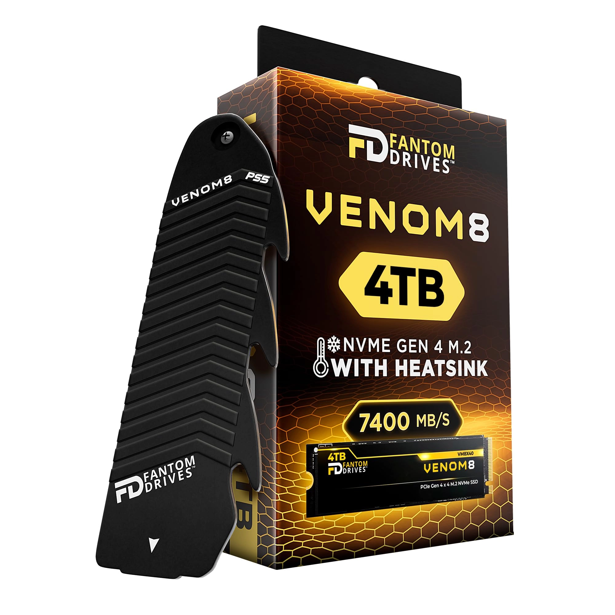 Fantom Drives VENOM8 - 4TB M.2