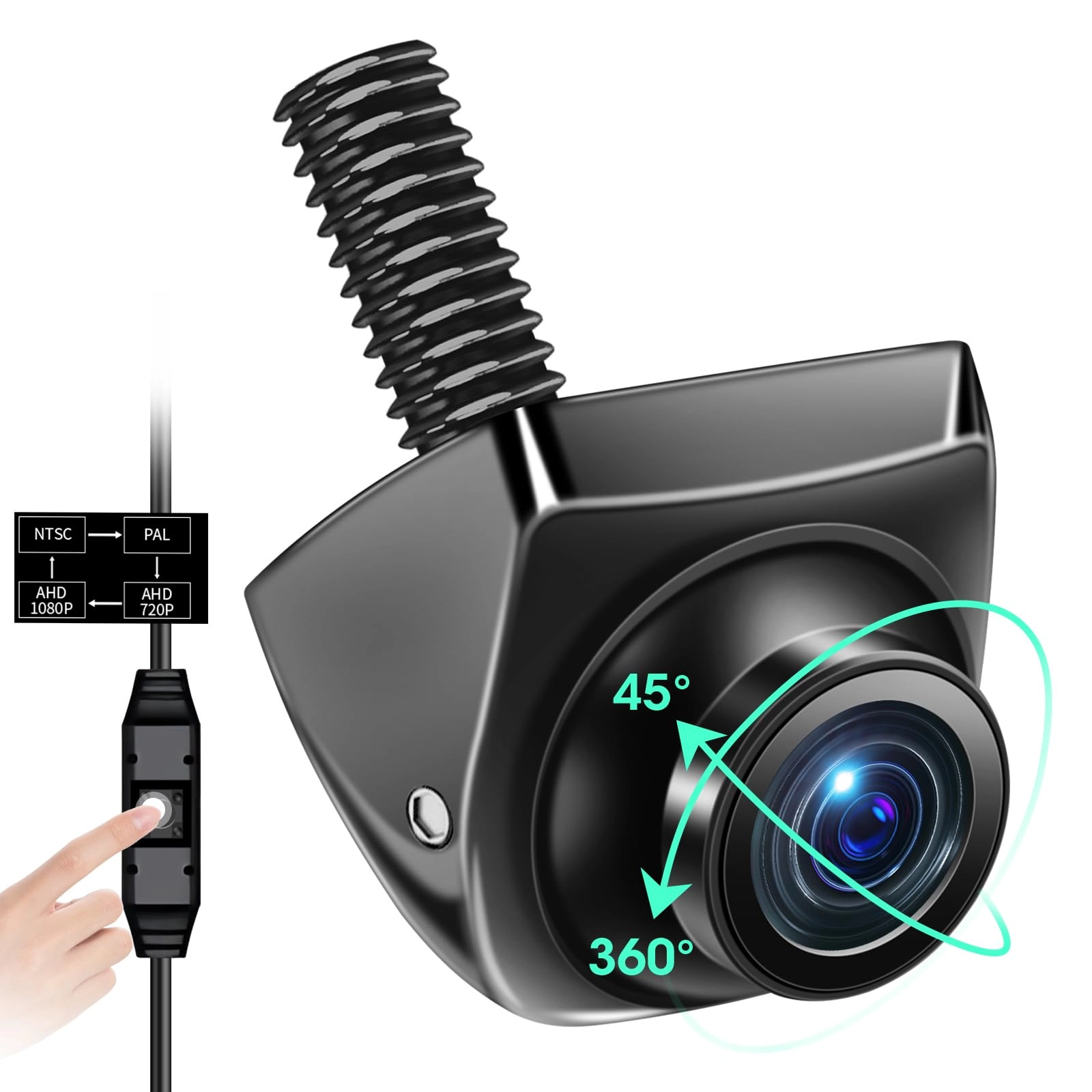jelkuz Backup Camera - Night vision 1080P/720P