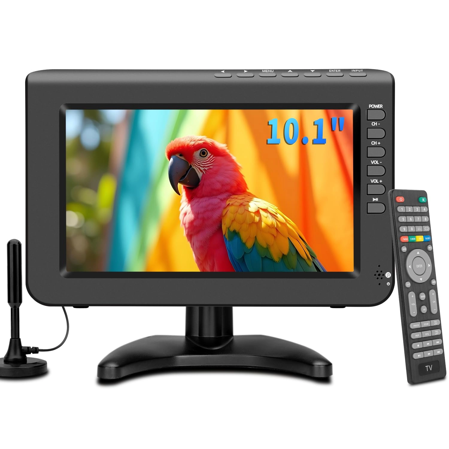 Jexiop Portable TV - Full HD 10.1 Inches