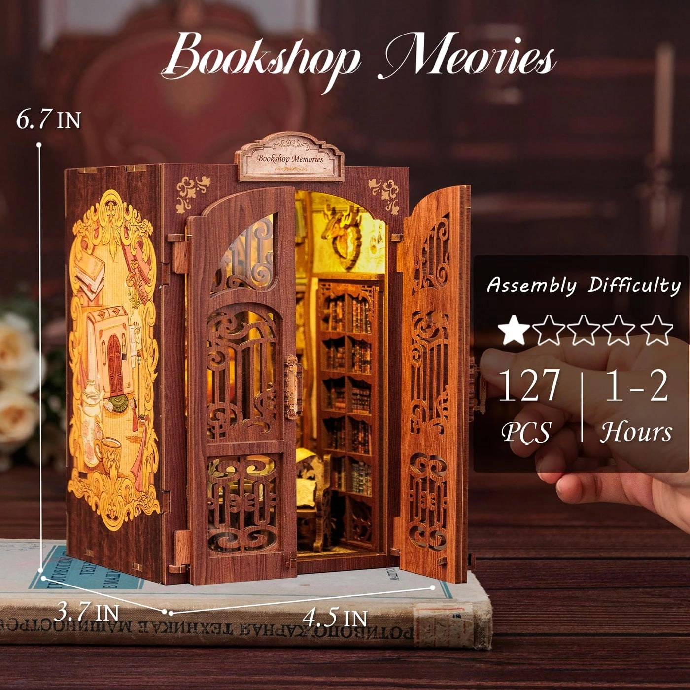 Book Nook Kit - Nebula Rest Room 1/32