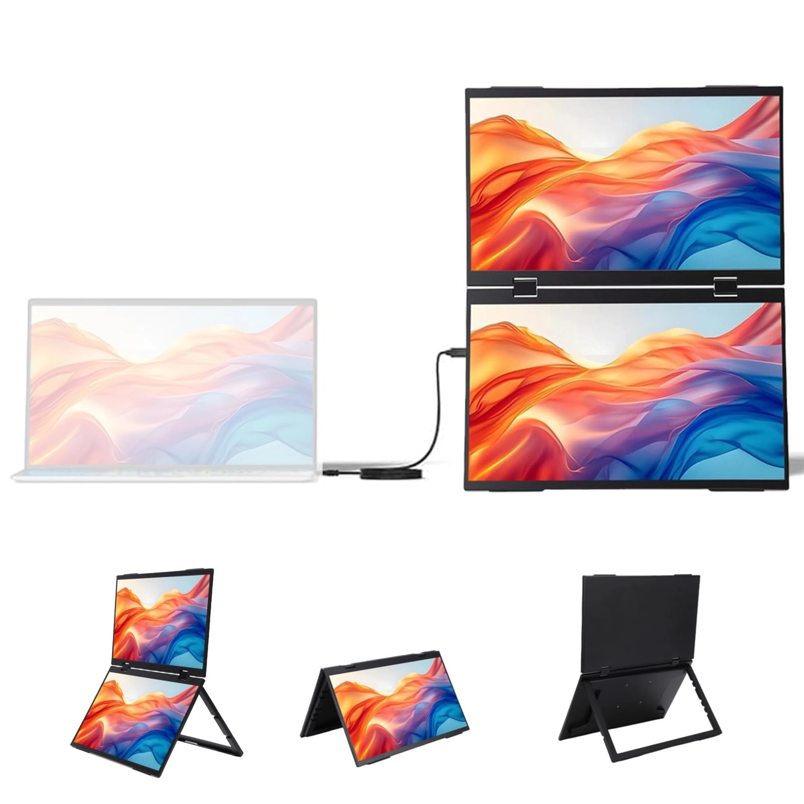 Portable Dual Monitor - Jiawux9jos2b1dq 15.6" 1920x1080