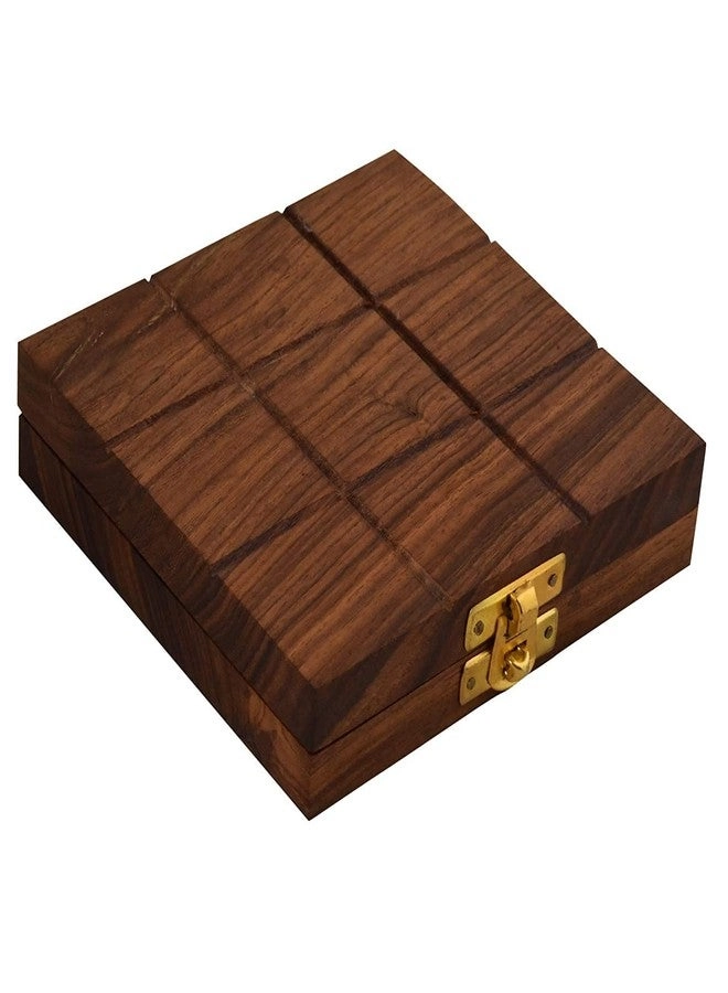 Noughts and Crosses (Zeero Kata) - Wooden 2-in-1 Pure Rosewood