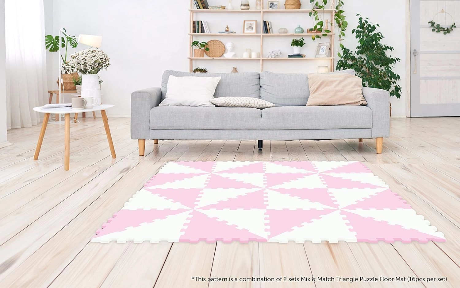 Triangle Puzzle Floor Mat - 10 Months