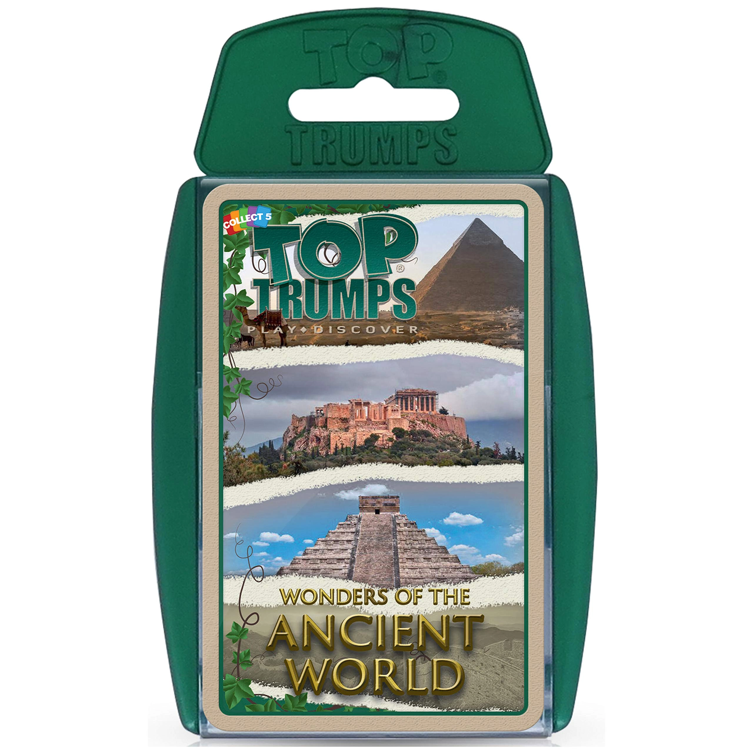 Winning Moves Top Trumps: Wonders of The Ancient World - Card Game