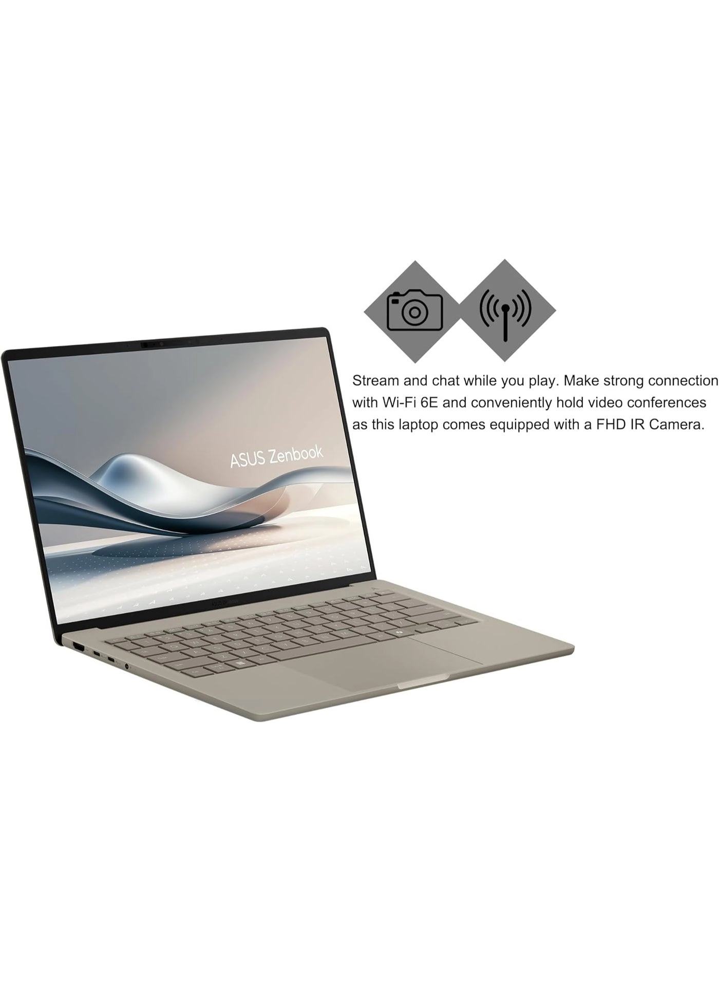 Zenbook A14 UX3407QA - 14'' Snapdragon X Plus 16GB DDR5 1TB SSD