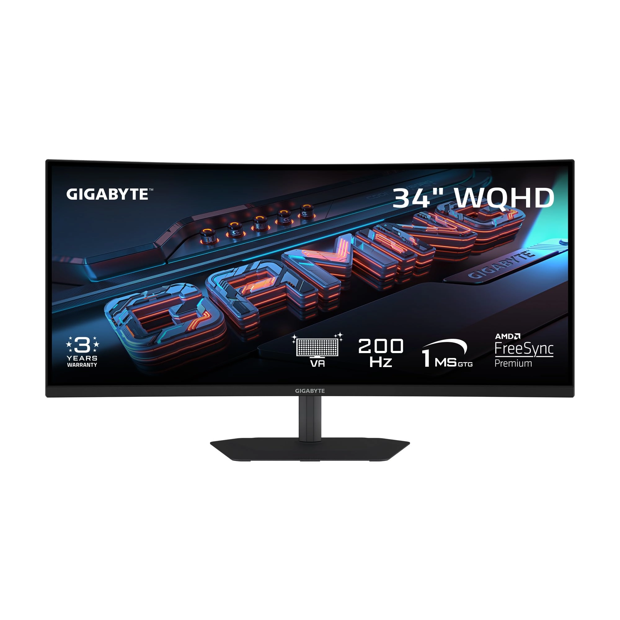 GIGABYTE G34WQC2 - 3440x1440 34 Inches