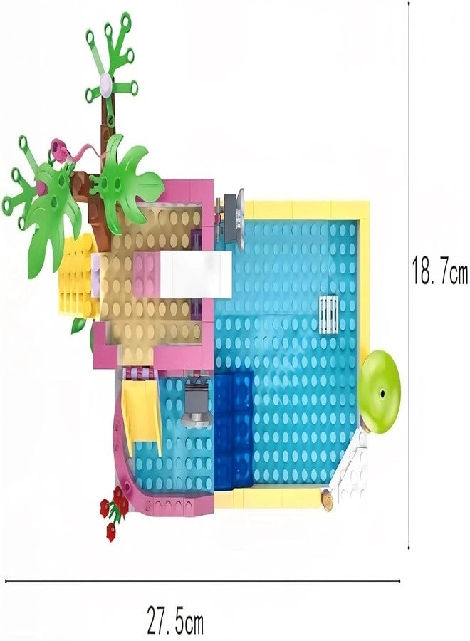 Dream Girl Party Swimming Pool Blocks Set - 302 pcs