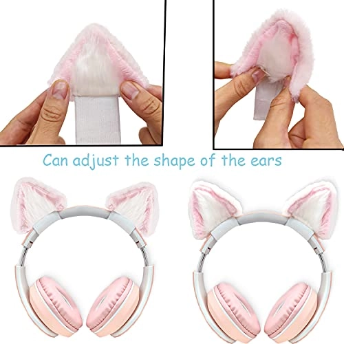 Cat Ears Headphone Attachment for Logitech G PRO HypreX Cloud/Cloud Flight - Adjustable