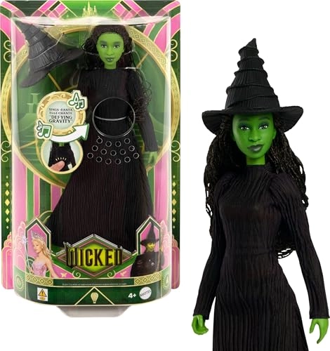 Elphaba Singer Doll - Plastic green skin singing Ages 4+
