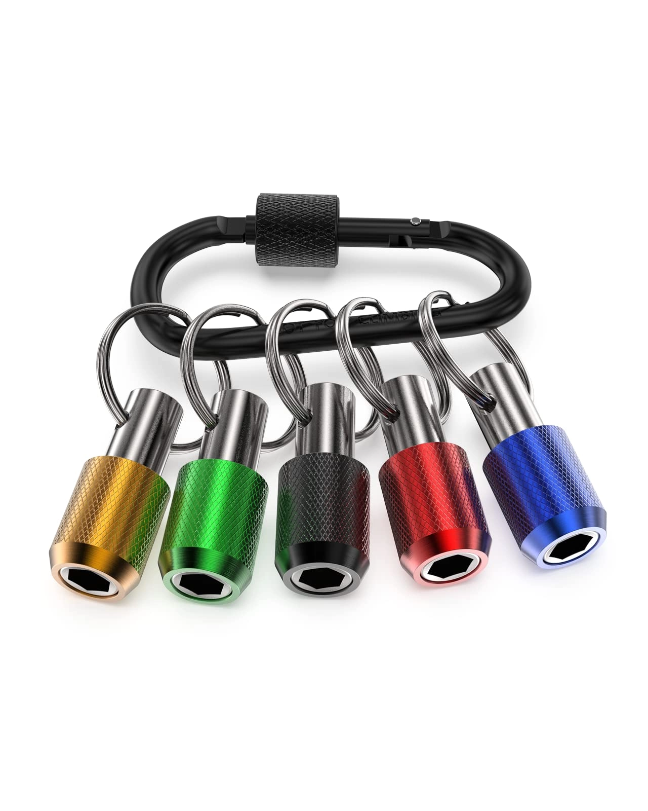 Bit Holder Key Chain - 1/4 inch Set