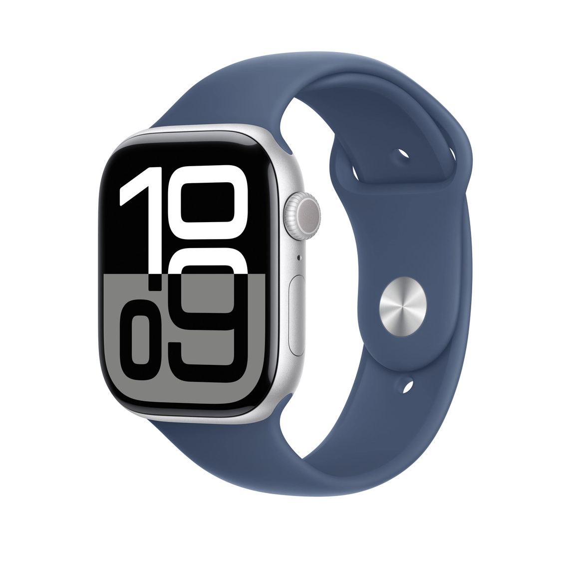Sport Band for Apple Watch 46mm - Fluoroelastomer Pin-and-tuck Anchor Blue M/L