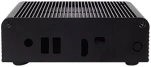 PT14B-H1T1 - Aluminum NUC Case Top Cover Heat-Pipe 1x HDMI Port 1x Thunderbolt Port Black
