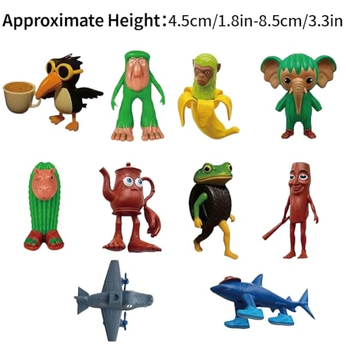 Italian brain red figures (tung tung tung tung sahur) 10 pcs