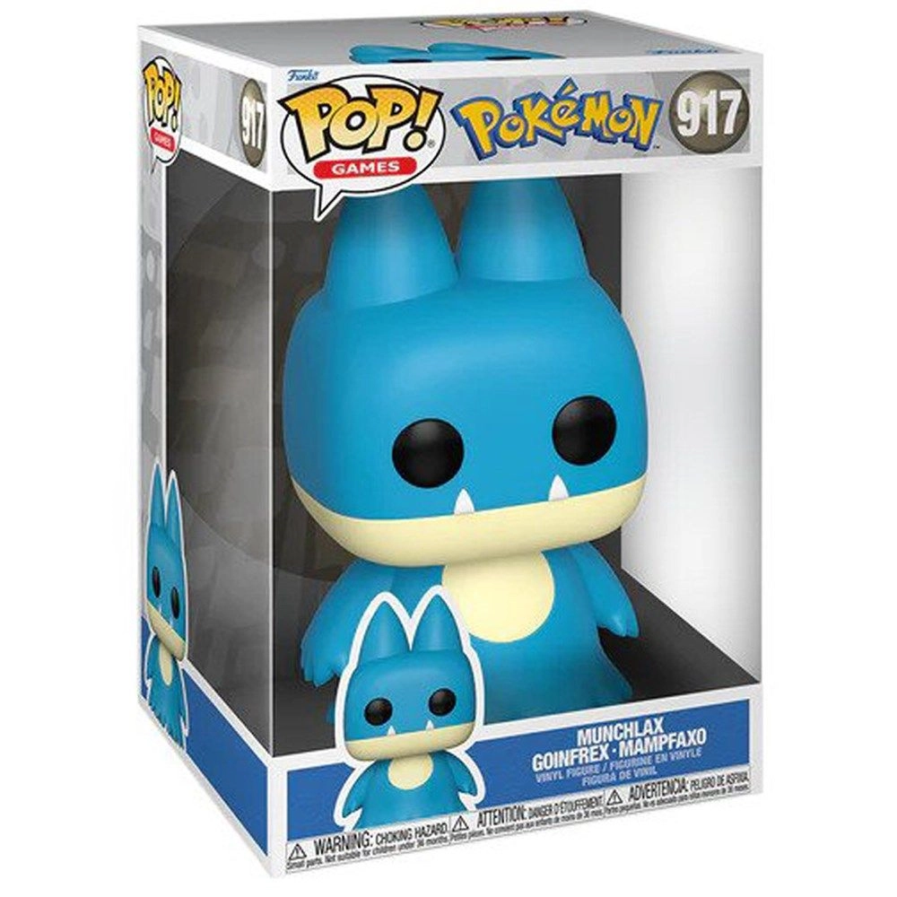 Munchlax - Pokemon - Pop! Jumbo! Games: Pokemon Munchlax Vinyl Figure