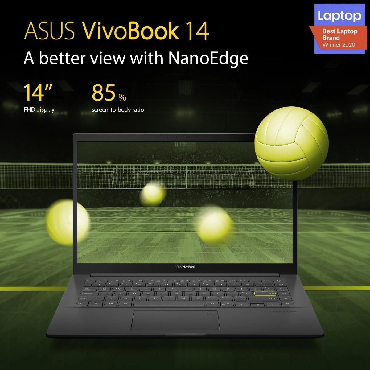 Vivobook 14 M413UA-EB043T - 14'' Ryzen 5-5500U 8GB DDR4 512GB SSD