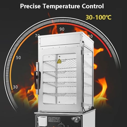 Electric Bun Steamer - 1200W 5 layers