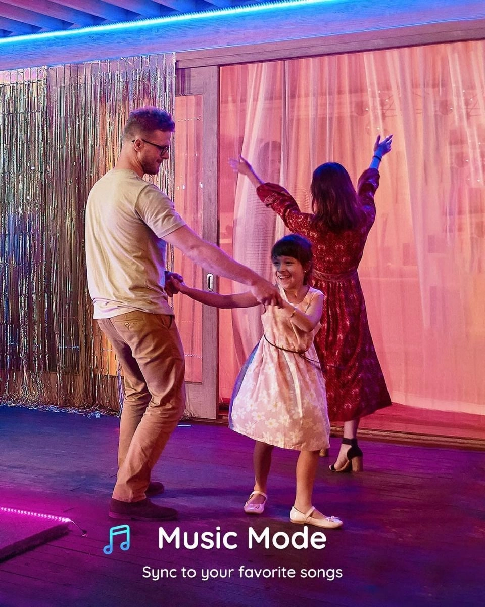 Phantasy Outdoor LED RGBIC Strip Lights - 10 meter