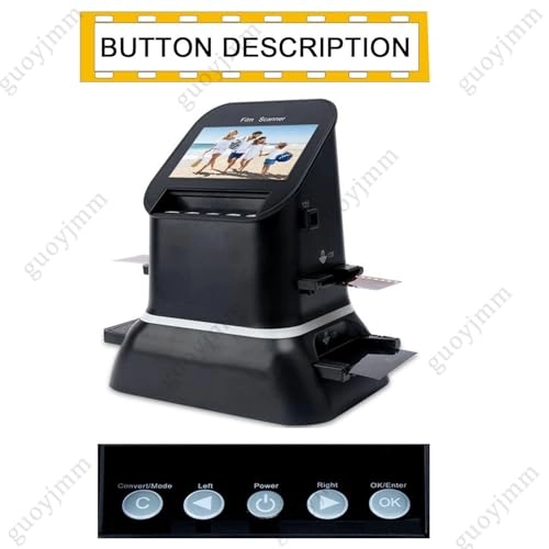 Film Scanner - 22MP 14MP 1080P LCD